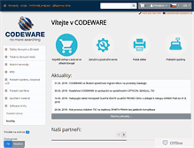 Tablet Screenshot of eshop.codeware.cz